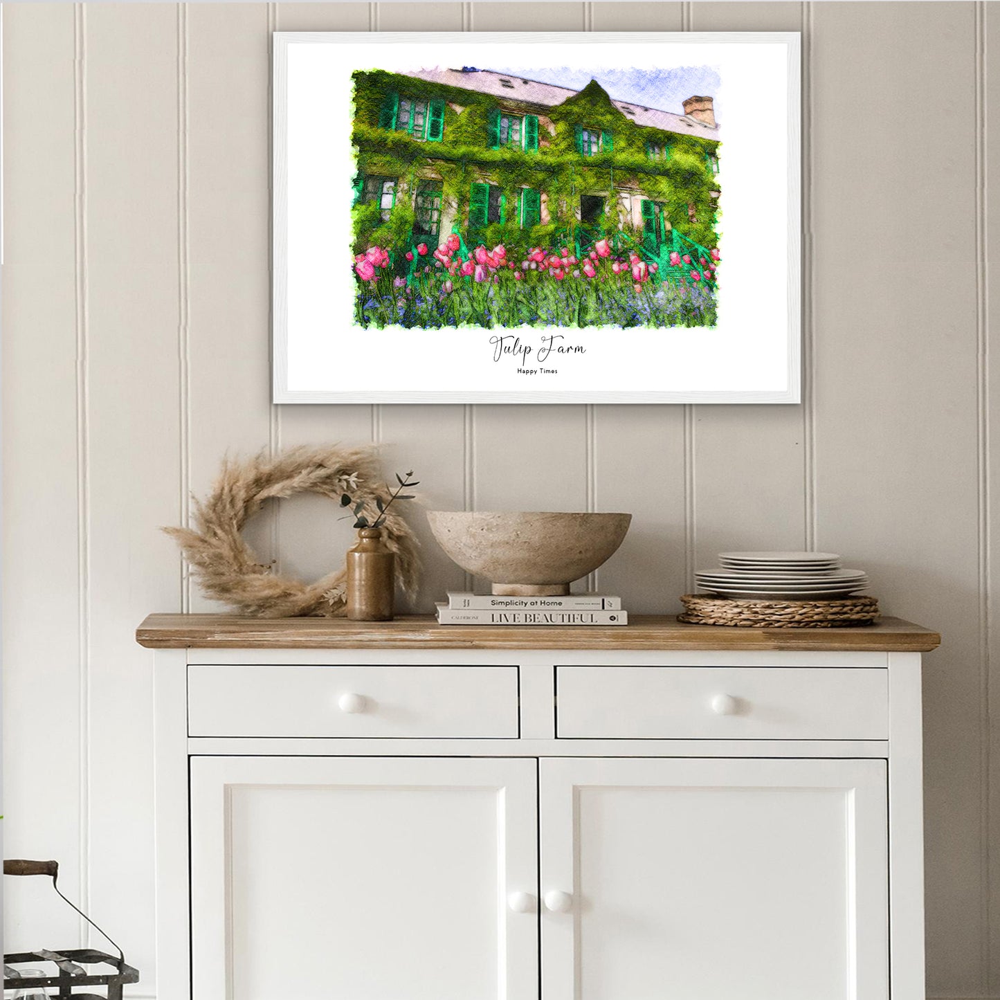 Hochzeitslocation in Aquarell